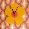 Retro Flower Clock