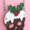 SECONDS - Skull Xmas Pud Statement necklace