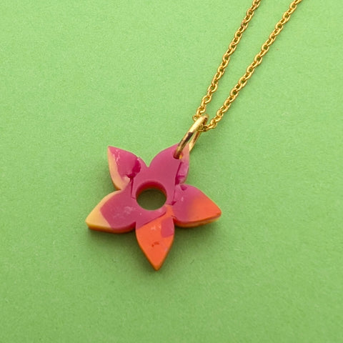 SECONDS - Recycled Flower Necklace
