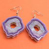 SECONDS - Agate Earrings