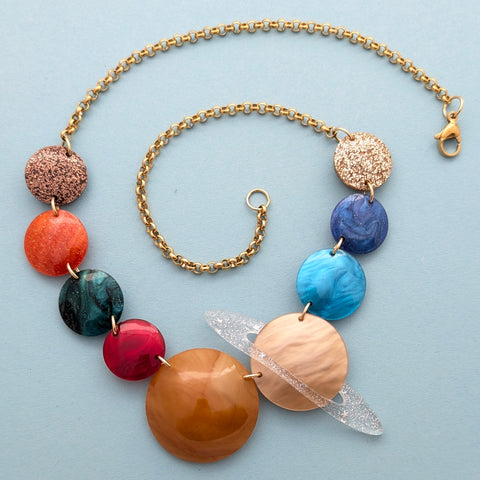 Solar System Necklace