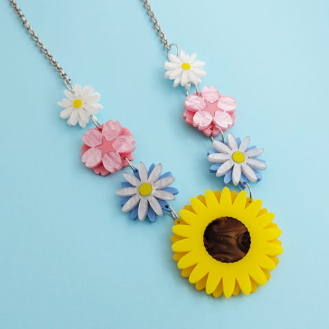 SECONDS - Spring Meadow Statement Necklace