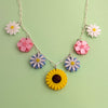 SECONDS - Spring Meadow Charm Necklace