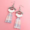 SECONDS - Dress Hanger Earrings
