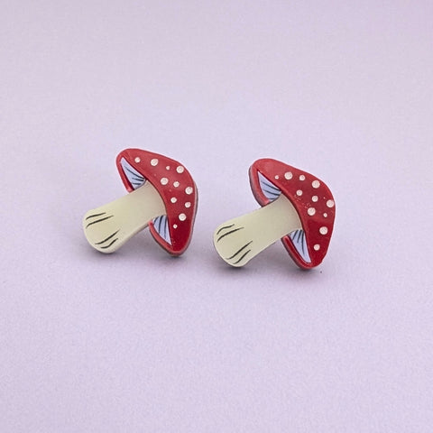 SECONDS - Toadstool Earrings