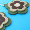 SECONDS - Retro Flower Earrings
