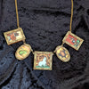 Medieval Animals Statement Necklace