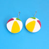 SECONDS - Beach Ball Earrings