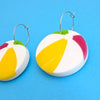 SECONDS - Beach Ball Earrings