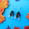 Fly Hoop Earrings