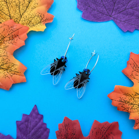 Fly Hoop Earrings