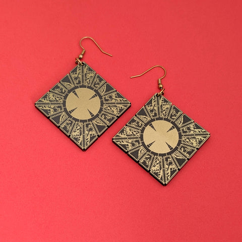 Puzzle Box Earrings