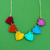 SECONDS - Rainbow Gemstones Necklace
