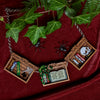Gothic Book Shelf Necklace