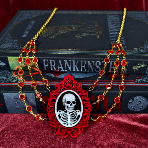 Gothic Cameo Necklace