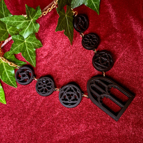 Gothic Windows Necklace