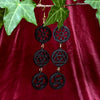 Round Window Earrings
