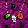 Halloween Masks Necklace