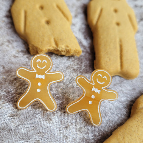 Gingerbread Men Earrings