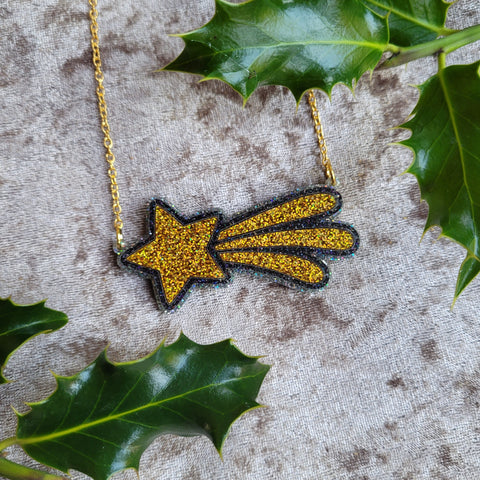 Shooting Star Necklace