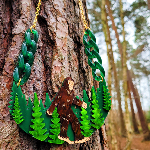 Bigfoot Statement Necklace