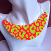 Neon Leopard Print Necklace