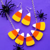 Candy Corn Earrings