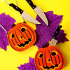 Halloween Pumpkin Brooch