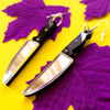 Knife Earrings