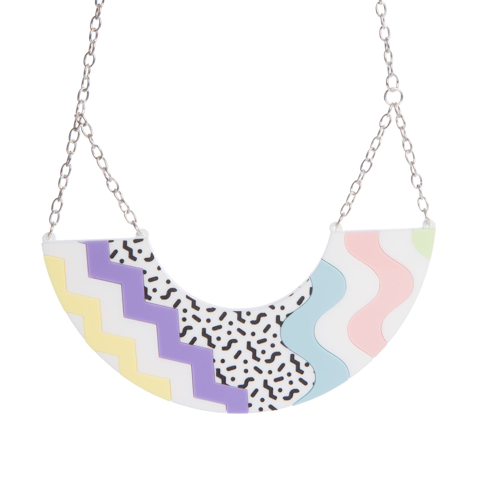 Sugar & Vice 80's Pattern Necklace