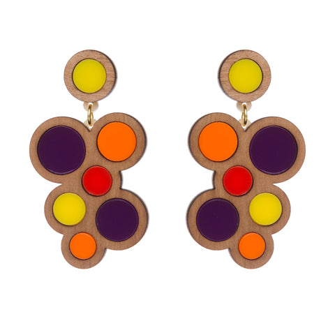 Circles Statement Earrings