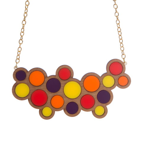 Circles Statement Necklace