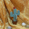 Cactus Brooch