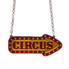 Sugar & Vice Circus Sign Necklace