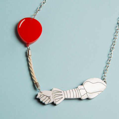 Clown's Balloon Necklace