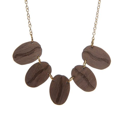 Coffee Beans Necklace