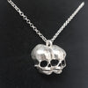 Sugar & Vice AG47 Conjoined Skull Necklace 4