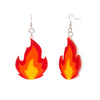 Sugar & Vice Flame Earrings 2