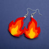 Sugar & Vice Flame Earrings social media