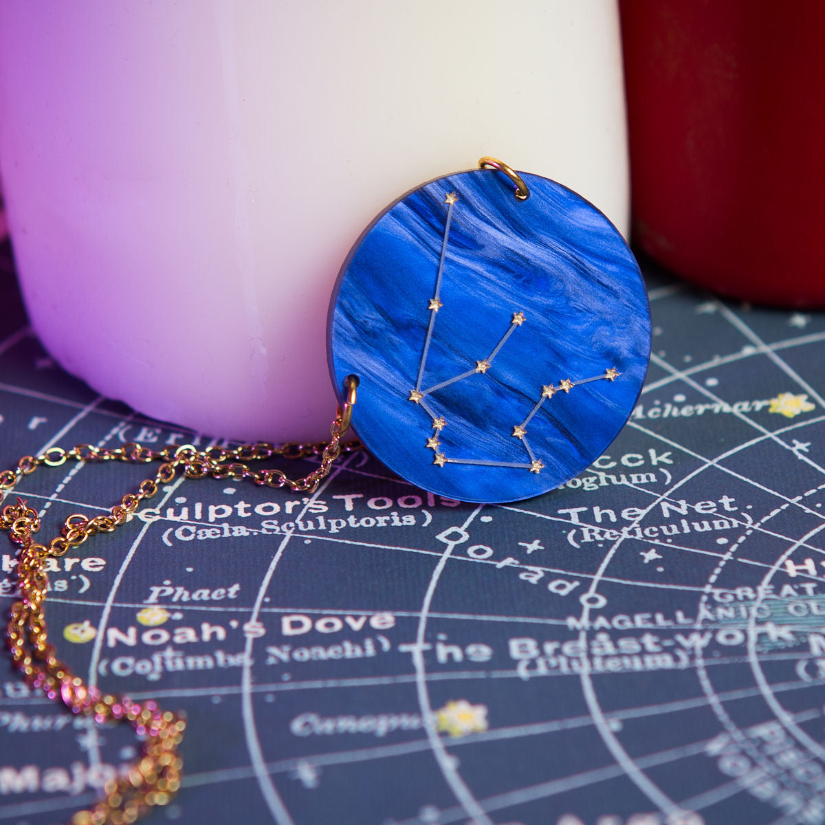 Sugar & Vice Horoscope Constellation Necklace social media