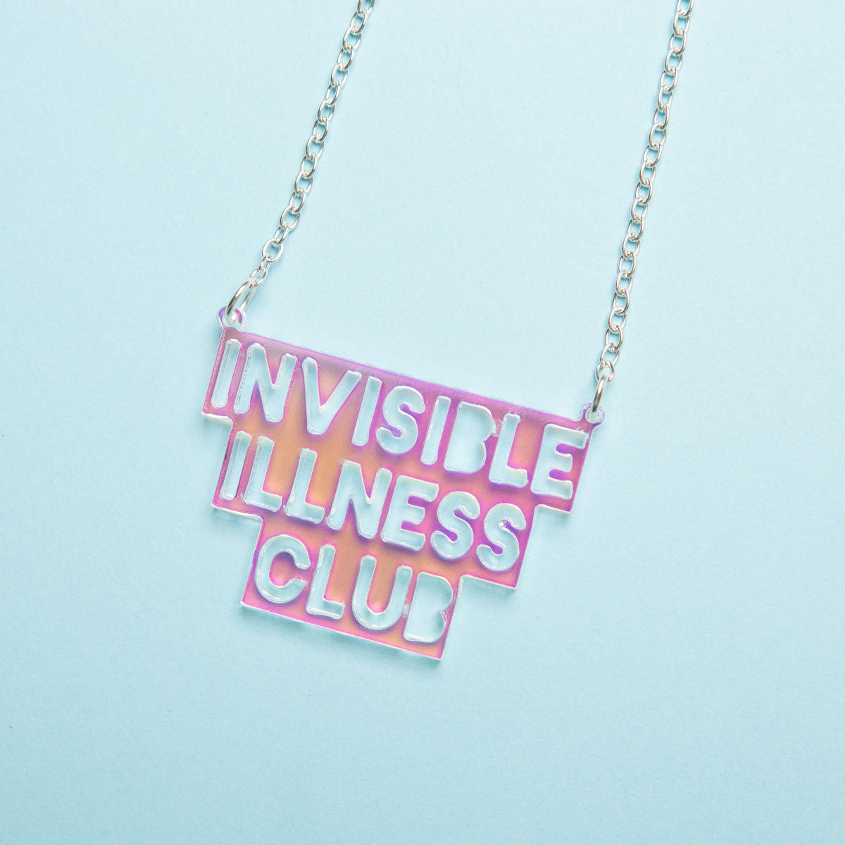 Sugar & Vice Invisible Illness Club Necklace social media