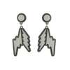 Sugar & Vice It's Alive Earrings Monochrome