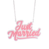 Sugar & Vice Just Married necklace 2