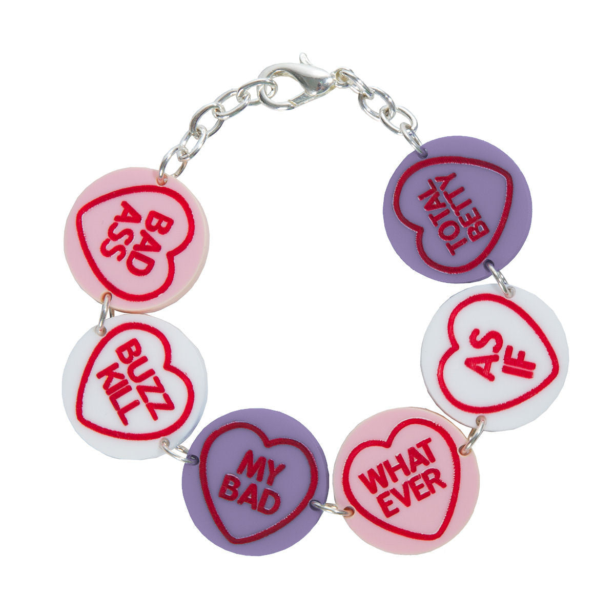 Sugar & Vice Love Hearts Bracelet
