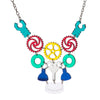 Robot Parts Necklace - also in pastel