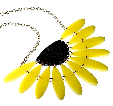 Sunflower Necklace