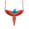 Sugar & Vice Red Parrot Necklace