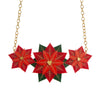 Sugar & Vice Poinsettia necklace