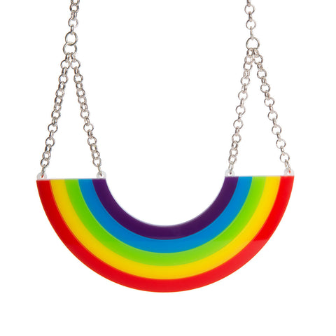 Rainbow Necklace - also in pastel