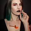 Sugar & Vice Halloween Treat Necklace Modelled